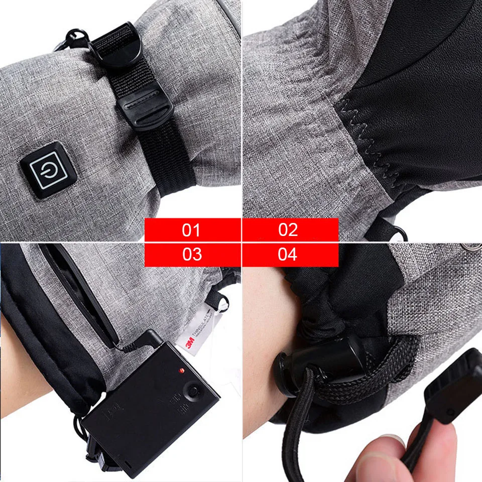 Găng Tay Da 3M Cotton Làm Nóng - đánh giá và giá Winter Glove Insulated