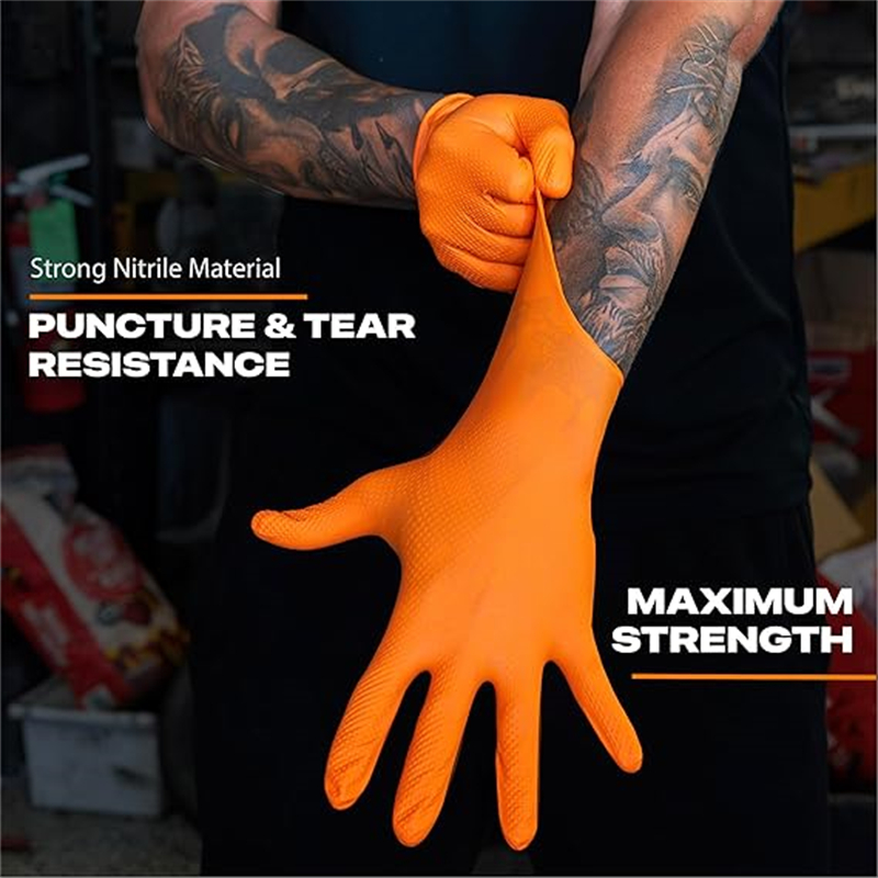 8mil Heavy Duty Industrial Ora - đánh giá và giá Nitrile Mechanic Glove
