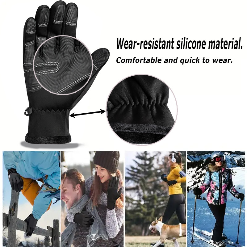 Winter Gloves Waterproof Therm - đánh giá và giá Ski Glove Waterproof