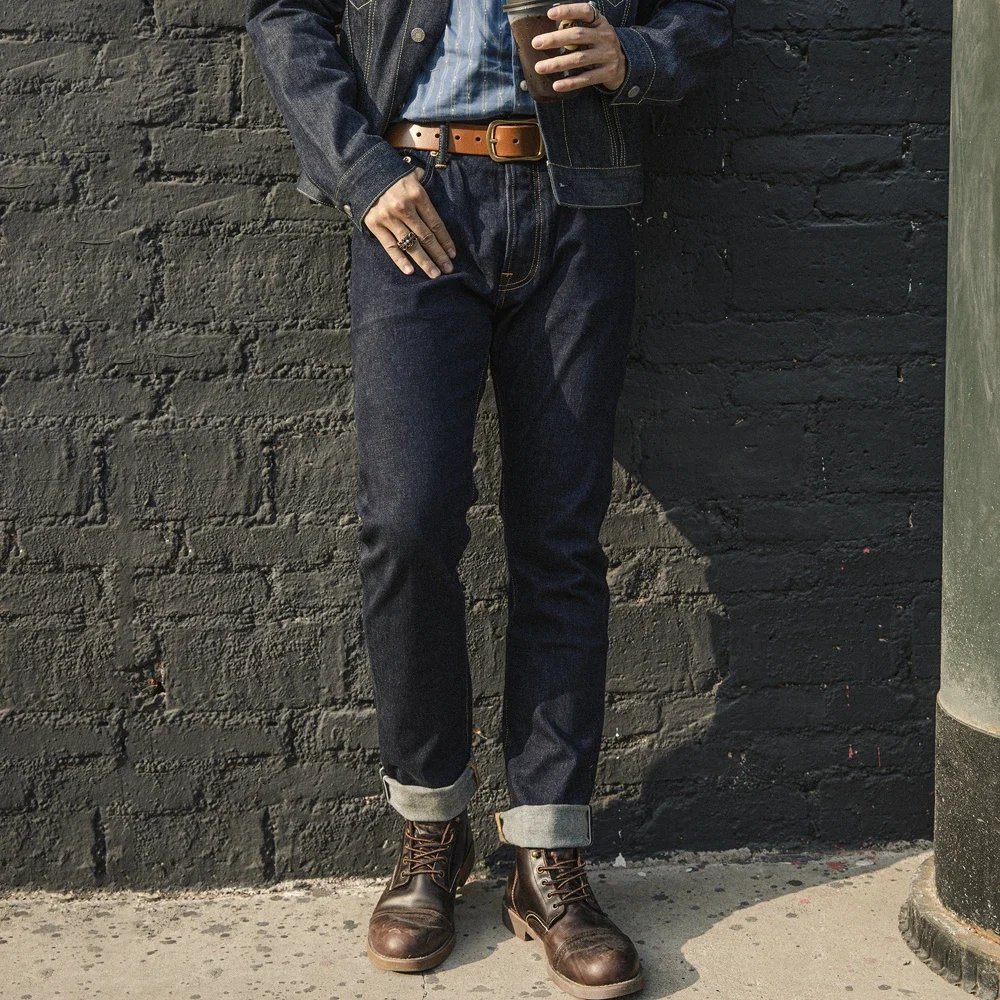 Red Tornado 12oz Slim Straight - đánh giá và giá Levis Jeans 501