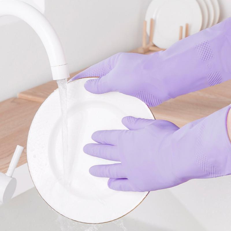 1Pair Latex Household Cleaning - đánh giá và giá Dish Glove Rubber
