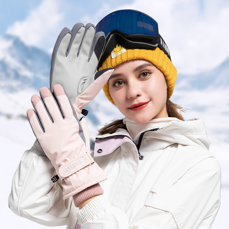Mới Nam Và Nữ Của Trượt Tuyết  - đánh giá và giá Ski Glove Waterproof
